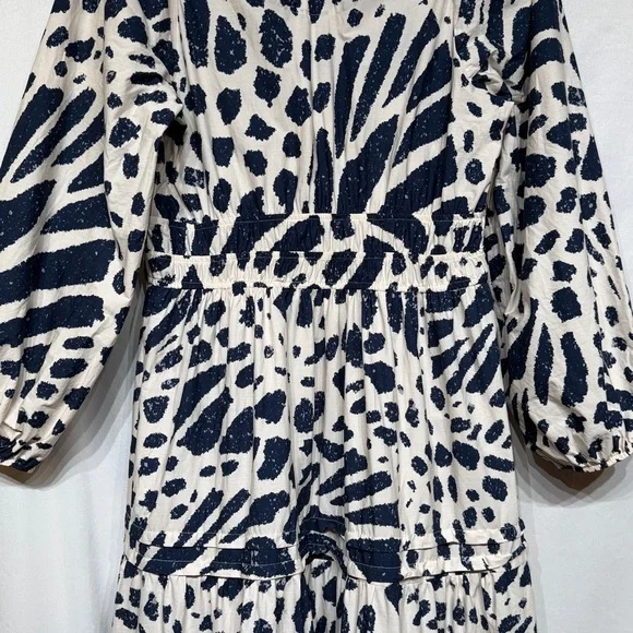 Anthropologie The Somerset Maxi Dress Long-Sleeve Poplin Edition Small Petite - Picture 8 of 11